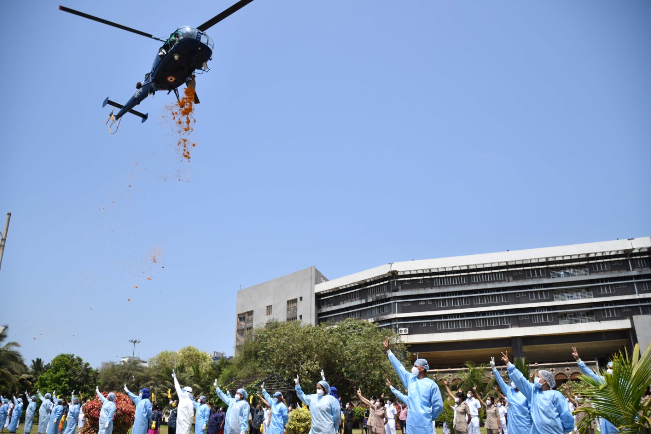 Armed Forces Salutes Corona Warriors